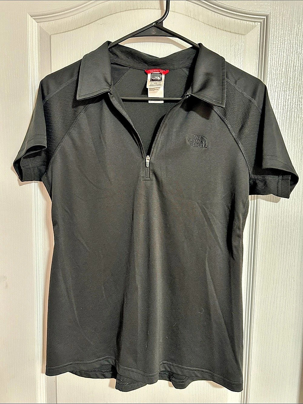 The North Face Black Short Sleeve Polo Size Large